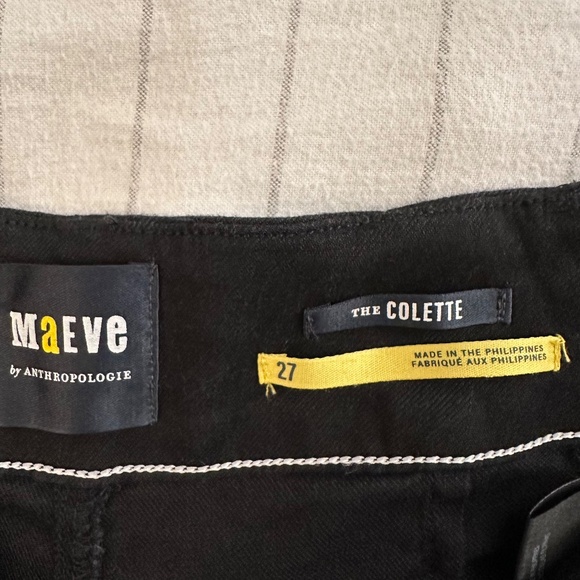 Anthropologie by Maeve The Colette Full Length Wide Leg Pants Womens 27 Modern - Picture 4 of 16